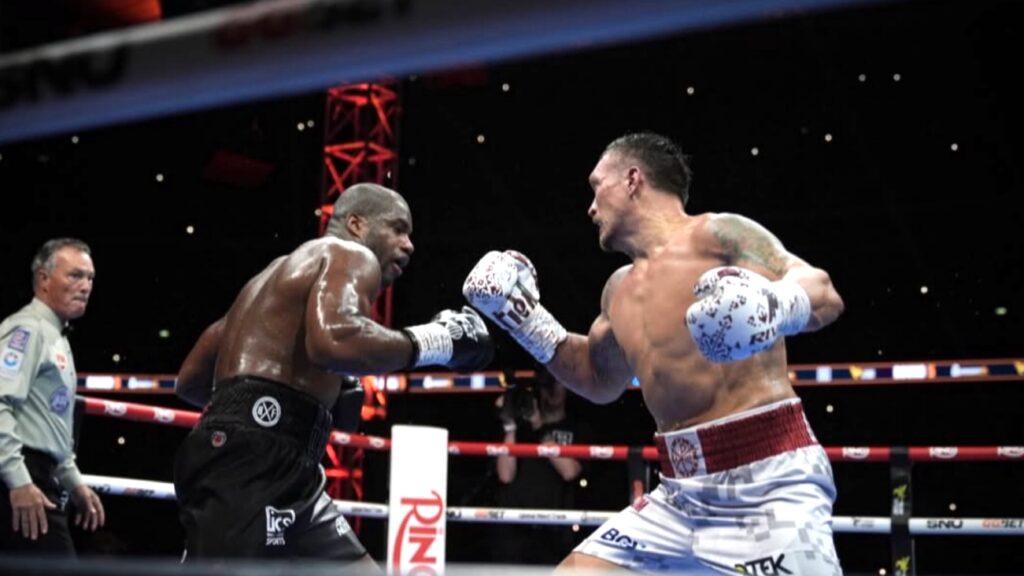 ボクシング世界ヘビー級ウシク選手が円熟の一撃で4団体統一返り咲き　実力差浮き彫りの完勝劇