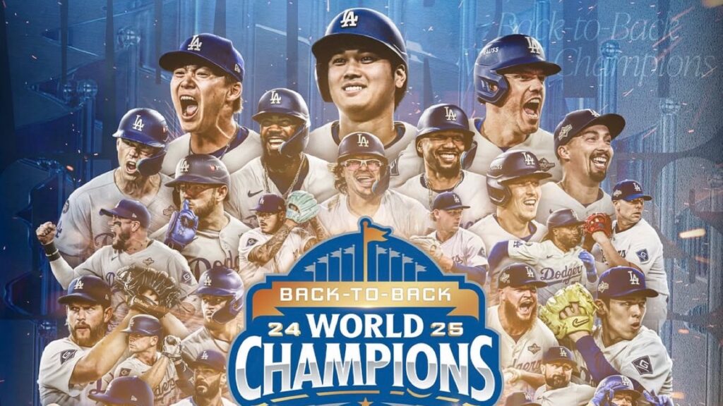 ドジャース、球団史上初のワールドシリーズ連覇！  山本由伸投手が延長11回に神リリーフ、先発投手の大谷翔平選手も全力投球で歴史的死闘を制す