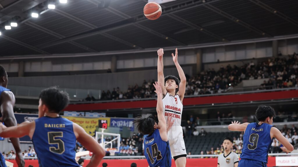 【ウインターカップ2025 男子1回戦】東山（京都①）、中部第一（愛知）との注目カード制す 第4Qに“東山の8番・中村颯斗”が爆発、86―68で快勝