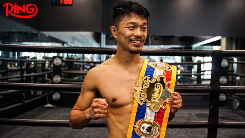 日本ボクシング界に新たな勲章 中谷潤人選手、歴史あるリング誌バンタム級王座ベルトを電撃授与