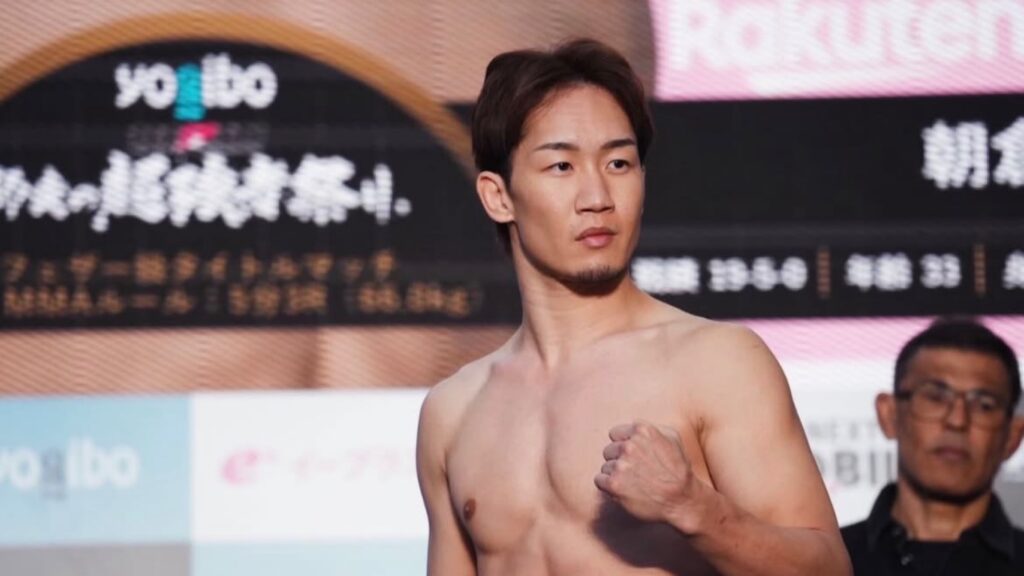 【RIZIN】明日、大晦日が揺れるのか!? 朝倉未来選手が計量クリア 王座奪取へ「ド派手にKO」宣言、さいたま騒然の“未来コール”