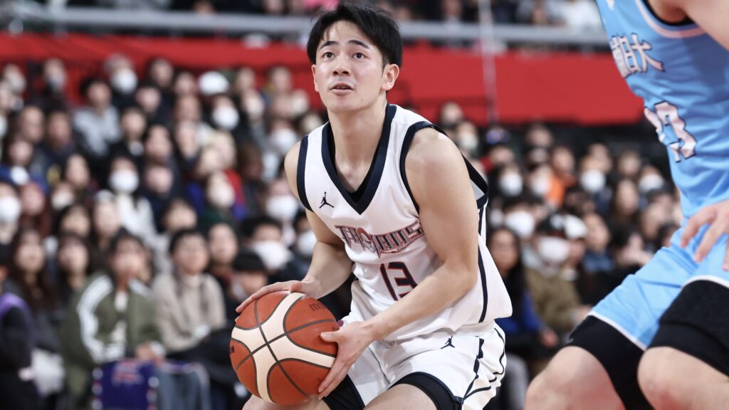 高校バスケット ウインターカップ優勝のPG榎木璃旺（えのき・りお）がプロの現場へ―。