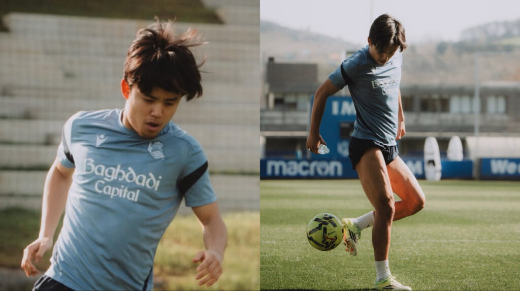 久保建英選手がボール練習を再開 当初“２か月離脱”予測も早期復帰へ前進