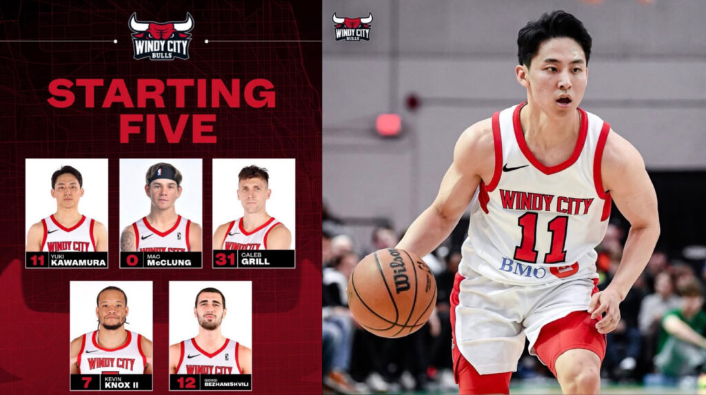 河村勇輝選手が圧巻19アシスト 股抜きパス連発で現地騒然 Gリーグで存在感急上昇「NBA昇格へ猛アピール」