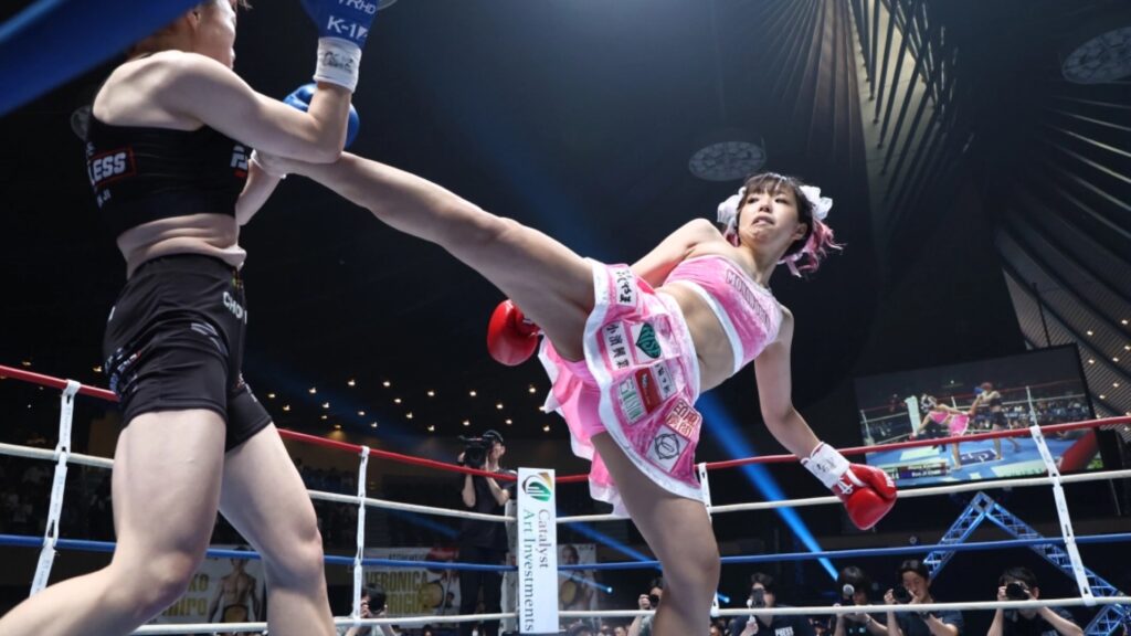 “リアル春麗”がK-1を席巻した日・・・木村萌那選手の右脚での前蹴りで示した女子格闘技の新潮流
