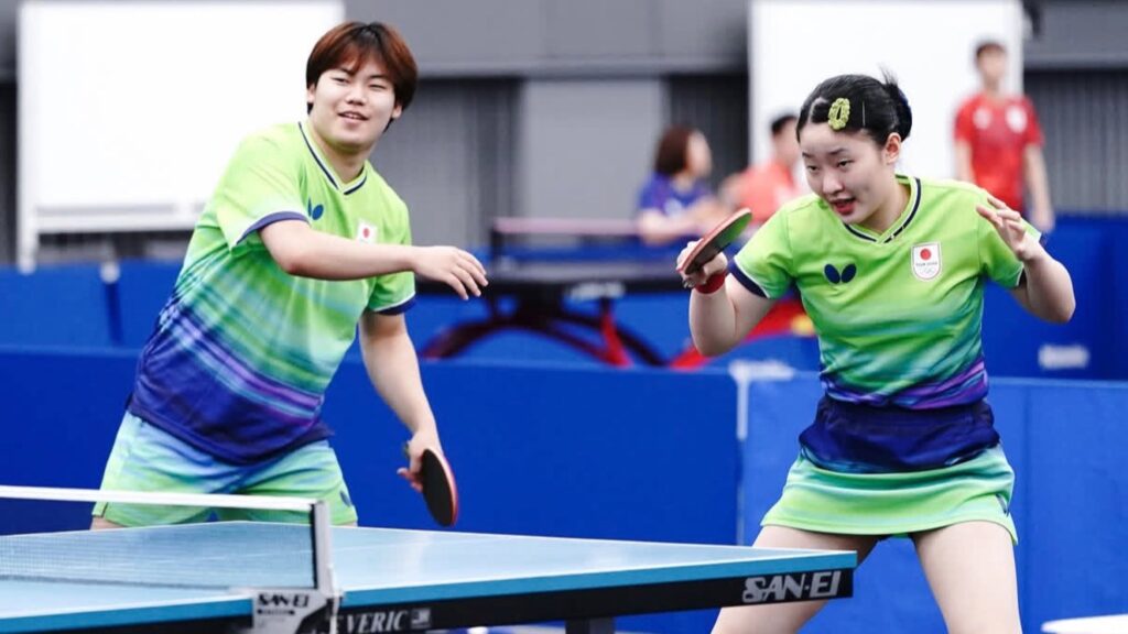 【卓球】松島輝空＆張本美和、崖っぷちから大逆転！北朝鮮ペアにフルゲーム勝利　指揮官「負けたと思った」