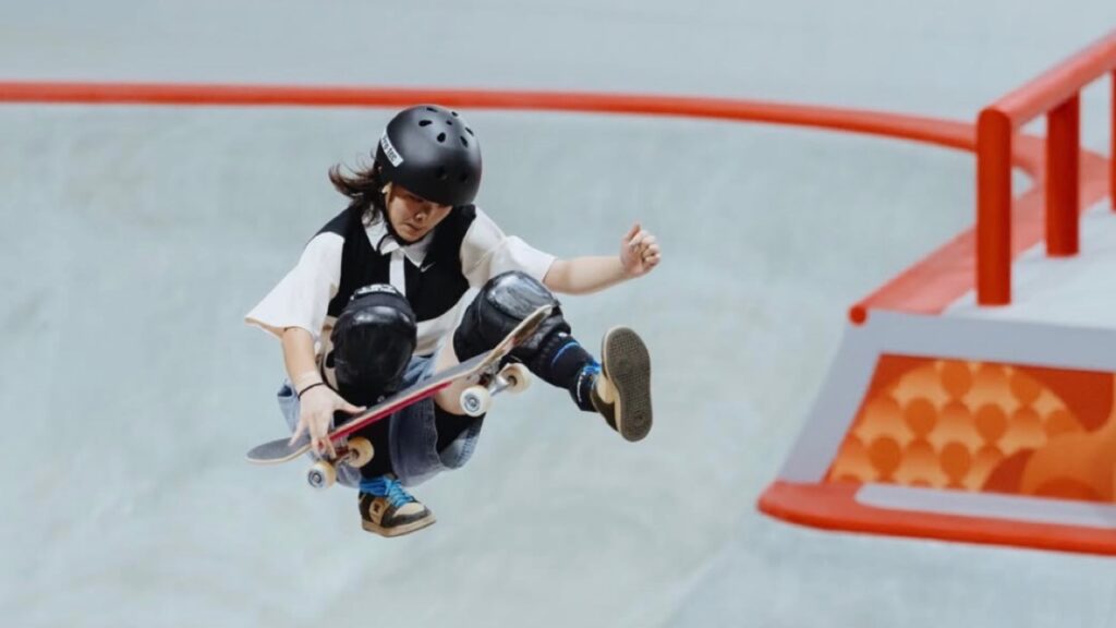 スケートボード・パーク女子で15歳 長谷川瑞穂選手が圧巻の金メダル！世界ランク1位の実力を証明 94.03点の大技で頂点へ 岡本碧優選手は復活の銅メダル【アジア大会】